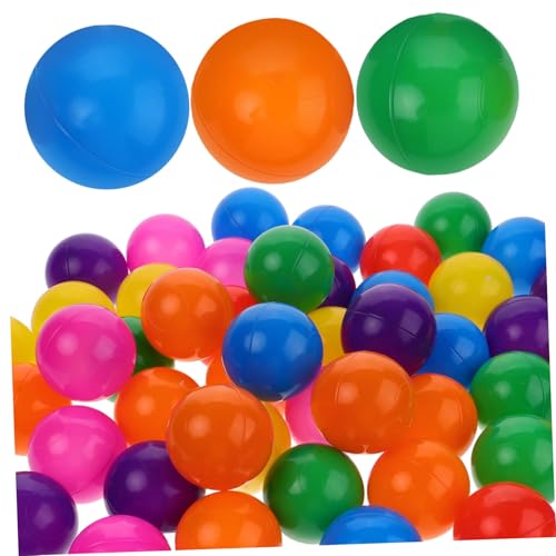 BESTonZON 50 Stück Bobo-Ball- Spielplatz Ball Mini-bällebad Bälle Kugelschreiber Handzeltdekoration Reinigungskugeln Aus Kunststoff Bällebad Für Babys Poolball Plastik BESTonZON 50 Stück Bobo-Ball- Spielplatz Ball Mini-bällebad Bälle Kugelschreiber Handzeltdekoration Reinigungskugeln Aus Kunststoff Bällebad Für Babys Poolball Plastik von BESTonZON
