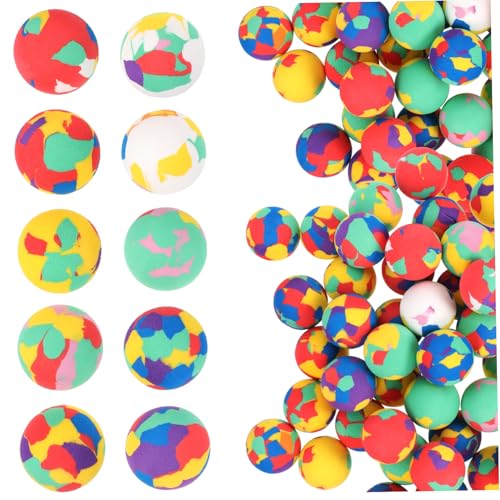 BESTonZON 50 Stück Bunte EVA Hüpfbälle Elastische Spielbälle aus Sicherem Verschleißfestem Material Leicht und Tragbar für Kindergeburtstag Outdoor Spiel und Kognitive BESTonZON 50 Stück Bunte EVA Hüpfbälle Elastische Spielbälle aus Sicherem Verschleißfestem Material Leicht und Tragbar für Kindergeburtstag Outdoor Spiel und Kognitive von BESTonZON