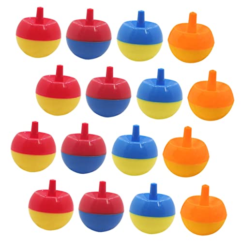 BESTonZON 50 Stück Kreisel Gyro Fidget Tops Gyro Top Fidget Gyro Slug Gyro Sensory Toy Gyro Fidget Desk Sensory Toy Tops Toys Pressure Relief Gyro PVC von BESTonZON