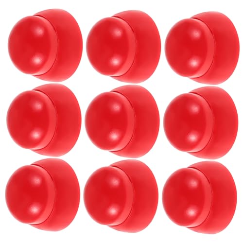 BESTonZON 50 Stück Kunststoff Schrauben Schutzkappen Spielplatz Mutter Abdeckungen mit Stoßdämpfender Funktion Uv Beständig für Outdoor Spielgeräte und Rutschen von BESTonZON