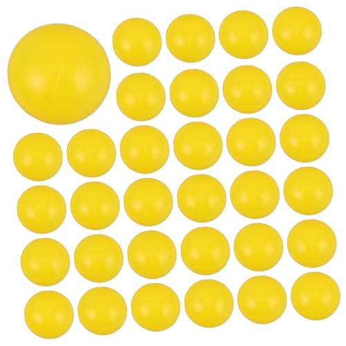 BESTonZON 50 Stücke Für Kleinkinder Runde Weichem Kunststoff Für Pit Sicher Für Kinder Indoor Spielen Gelb Entwicklung BESTonZON 50 Stücke Für Kleinkinder Runde Weichem Kunststoff Für Pit Sicher Für Kinder Indoor Spielen Gelb Entwicklung von BESTonZON