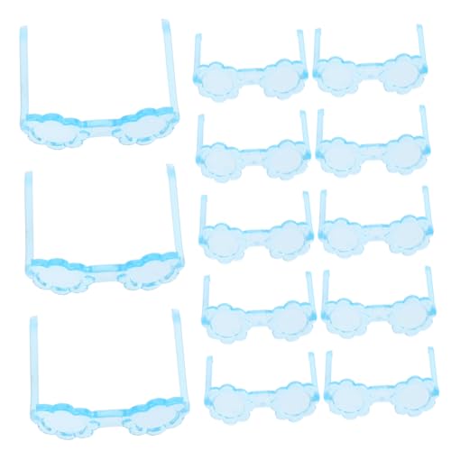 BESTonZON 50 Stück Miniaturpuppenbrillen Süße Simulierte Mini Sonnenbrillen für Puppen Zubehör für Puppenhäuser und Rollenspiele Einfaches Ausziehen Hellblau BESTonZON 50 Stück Miniaturpuppenbrillen Süße Simulierte Mini Sonnenbrillen für Puppen Zubehör für Puppenhäuser und Rollenspiele Einfaches Ausziehen Hellblau von BESTonZON