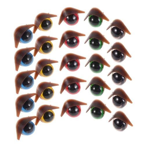 BESTonZON 50 Stück Puppenaugen Knopfaugen zum Häkeln Mini Augäpfel Augapfelperlen Spielzeugaugen aus Kunststoff Stofftieraugen zum Häkeln Zubehör für die Puppenherstellung Häkelaugen Plastik BESTonZON 50 Stück Puppenaugen Knopfaugen zum Häkeln Mini Augäpfel Augapfelperlen Spielzeugaugen aus Kunststoff Stofftieraugen zum Häkeln Zubehör für die Puppenherstellung Häkelaugen Plastik von BESTonZON