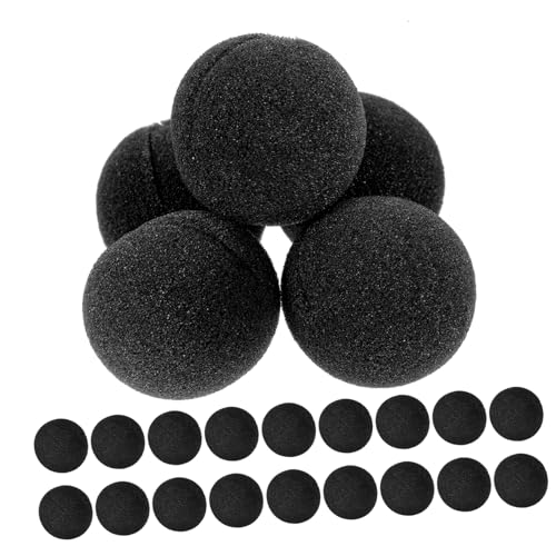 BESTonZON 50 Stück Schwamm-Clown-Nase Schwarze Clownsnase Lustige Clownsnase Lustige Schwammnase Clownsnase für Verkleidungspartys Clown mit Blauer Nase Clown-Gastgeschenke Nase Clown Black BESTonZON 50 Stück Schwamm-Clown-Nase Schwarze Clownsnase Lustige Clownsnase Lustige Schwammnase Clownsnase für Verkleidungspartys Clown mit Blauer Nase Clown-Gastgeschenke Nase Clown Black von BESTonZON