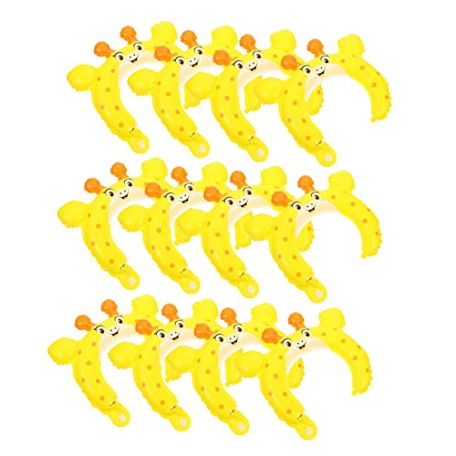 BESTonZON 50 Stück Teiliges Folienballons Giraffe Kreatives Tierkopf Haarreif Design Sichere Materialien Vielseitige Partydeko für Geburtstage Babypartys Kinderzimmer Einfache Wand und von BESTonZON