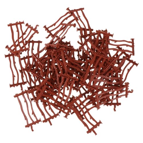 BESTonZON 50 Stück Teiliges Miniatur Gartenzaun aus Kunststoff Hohe DIY Dekofence für Sandtisch Miniatur Farm Zoo szenerie Kindersicher Langlebig und Hautfreundlich BESTonZON 50 Stück Teiliges Miniatur Gartenzaun aus Kunststoff Hohe DIY Dekofence für Sandtisch Miniatur Farm Zoo szenerie Kindersicher Langlebig und Hautfreundlich von BESTonZON