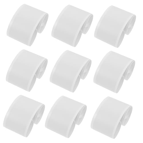 BESTonZON 50 Stück Teiliges Weiße Blank Slap Armbänder aus Kunststoff Verstellbare DIY Snap Wristbands für Malen Bastelprojekte Gruppenaktivitäten und Partyzubehör BESTonZON 50 Stück Teiliges Weiße Blank Slap Armbänder aus Kunststoff Verstellbare DIY Snap Wristbands für Malen Bastelprojekte Gruppenaktivitäten und Partyzubehör von BESTonZON