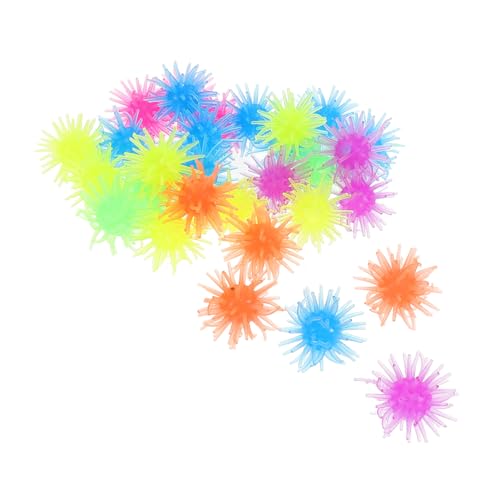 BESTonZON 50 Stück Wallkletterspielzeug Fenster Spinne Lustige Klebrige Spielzeuge Party Gefälligkeiten Dehnbare Partyartikel Elastische Klebrige Spielzeuge von BESTonZON