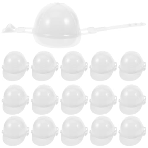 BESTonZON 50 Stück halllowen stylingbã¼rsten DIY-Zubehör bisschen Toys Bierhut Mini-Cowboyhüte für Partys Hutschachtel eincremehilfe Minihelm für Puppe Mini-Schutzhelm Plastik Weiß BESTonZON 50 Stück halllowen stylingbã¼rsten DIY-Zubehör bisschen Toys Bierhut Mini-Cowboyhüte für Partys Hutschachtel eincremehilfe Minihelm für Puppe Mini-Schutzhelm Plastik Weiß von BESTonZON