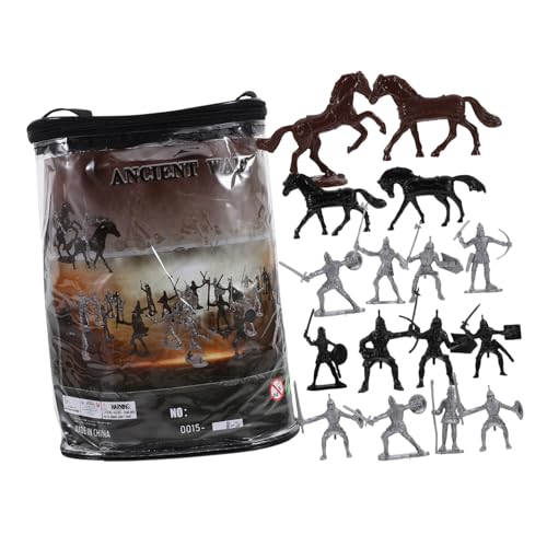 BESTonZON 52 Stück Soldatenmodell Soldaten Figuren Miniature Painting Kriegsspielzeug Ritter Figuren Ritter Krieger Modell Miniaturen Tiere Miniaturmenschen kleine Leute Handwerk Plastik BESTonZON 52 Stück Soldatenmodell Soldaten Figuren Miniature Painting Kriegsspielzeug Ritter Figuren Ritter Krieger Modell Miniaturen Tiere Miniaturmenschen kleine Leute Handwerk Plastik von BESTonZON