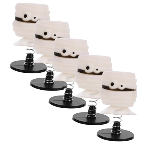 BESTonZON 5St Mama-Hüpfpuppe springendes Hüpfspielzeug zum Aufziehen Pop für kinderspielzeug Halloween-Requisiten Halloween-Sprungspielzeug Kunststoff Weiß BESTonZON 5St Mama-Hüpfpuppe springendes Hüpfspielzeug zum Aufziehen Pop für kinderspielzeug Halloween-Requisiten Halloween-Sprungspielzeug Kunststoff Weiß von BESTonZON