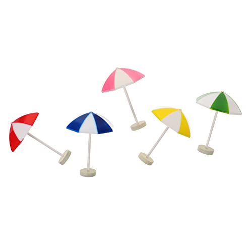 BESTonZON Hawaii Party Mini Regenschirme Mini Bastelschirm Strand Landschaft Landschaft Accessoire Realistisches Miniatur Spielzeug BESTonZON Hawaii Party Mini Regenschirme Mini Bastelschirm Strand Landschaft Landschaft Accessoire Realistisches Miniatur Spielzeug von BESTonZON