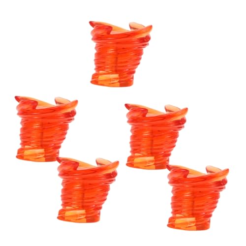 BESTonZON 5St Tornado-Modell DIY-Modellbau Figuren Zubehör Action Figuren Effekte konstruktionsspielzeug Simulation eines Tornadoeffekts Zubehör für Actionfiguren Abs Orange BESTonZON 5St Tornado-Modell DIY-Modellbau Figuren Zubehör Action Figuren Effekte konstruktionsspielzeug Simulation eines Tornadoeffekts Zubehör für Actionfiguren Abs Orange von BESTonZON