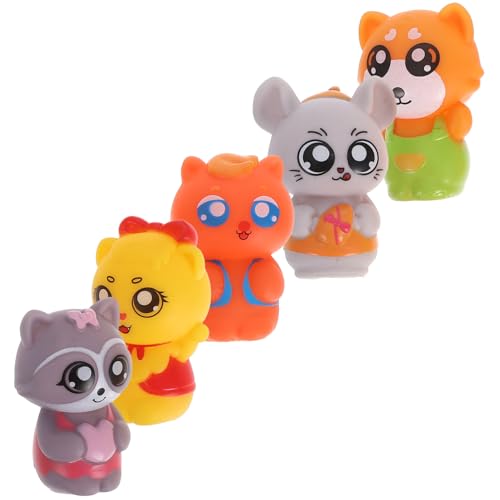 BESTonZON 5Stücke Fingerpuppen aus Tierfiguren Niedliche Fingerpuppen für Fördert Eltern Interaktion Spielerisches Lernen und Kreativität Handliche für Kleine Hände BESTonZON 5Stücke Fingerpuppen aus Tierfiguren Niedliche Fingerpuppen für Fördert Eltern Interaktion Spielerisches Lernen und Kreativität Handliche für Kleine Hände von BESTonZON