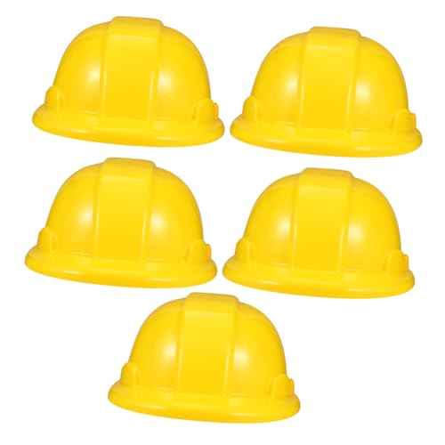 BESTonZON 5Stücke Teiliges Bauhelme aus Kunststoff Lustige Baustellenparty Hüte für Jungen und Mädchen Leicht und Sicher für Rollenspiele und Kreative Aktivitäten BESTonZON 5Stücke Teiliges Bauhelme aus Kunststoff Lustige Baustellenparty Hüte für Jungen und Mädchen Leicht und Sicher für Rollenspiele und Kreative Aktivitäten von BESTonZON