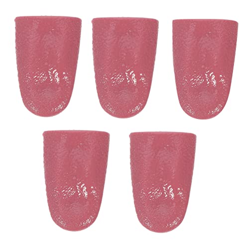 BESTonZON 5st Falsche Zunge Für Halloween Gefälscht Halloweenkostüm Lustig Maske Halloween Gruselig Nasenkitt Bühnen-Make-up Halloween-partygeschenke Streich Kostüme Synthetischer Polyester von BESTonZON