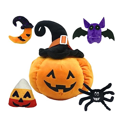BESTonZON Halloween-kürbispuppe Plüschtier Kinder-wurfkissen Cartoon-Puppe Und Wunderschön Perfekt Als Halloween-Dekoration von BESTonZON