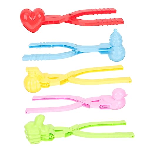 BESTonZON 5st Schneeball Klemme Schnee Klemme Snowboard Schneefräse Weihnachtsschneemann Dekorationsbausatz Winterdeko Schneeformen Für Schneebälle Schneemaschine Plastik BESTonZON 5st Schneeball Klemme Schnee Klemme Snowboard Schneefräse Weihnachtsschneemann Dekorationsbausatz Winterdeko Schneeformen Für Schneebälle Schneemaschine Plastik von BESTonZON
