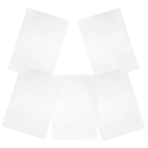 BESTonZON 5st Simuliertes Wassertextur-papiermodell Aufkleber Für Wasserwellen Mini-Dekoration Farbaufkleber Für See Und Berge Ovaler Schwamm Einfaches Schilf Streupapier Plastik Transparent von BESTonZON