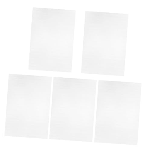 BESTonZON 5st Simuliertes Wassertextur-papiermodell Mini-Dekoration Ovaler Schwamm Aufkleber Für Wasserwellen Farbaufkleber Für See Und Berge Einfaches Schilf Streupapier Transparent Plastik von BESTonZON
