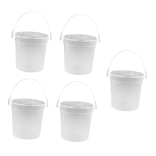 BESTonZON 5st Transparenter Eimer Ohne Deckel Zusammenklappbar Eimer Mit Deckel Trichter Für Den Strand Becken Wasserbälle Anlage Sandspielzeug Faltbare Strandeimer Sandkasten Netz BESTonZON 5st Transparenter Eimer Ohne Deckel Zusammenklappbar Eimer Mit Deckel Trichter Für Den Strand Becken Wasserbälle Anlage Sandspielzeug Faltbare Strandeimer Sandkasten Netz von BESTonZON