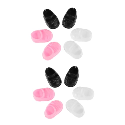 BESTonZON 6paare Mini-Schuhe Für Mädchenpuppen Flache Simulationsschuhmodelle Miniaturschuhdekor Aus Winzige Puppenschuhe Mikrolandschaftsrequisiten Puppenhausbedarf Puppenkostüm-schuhzubehö BESTonZON 6paare Mini-Schuhe Für Mädchenpuppen Flache Simulationsschuhmodelle Miniaturschuhdekor Aus Winzige Puppenschuhe Mikrolandschaftsrequisiten Puppenhausbedarf Puppenkostüm-schuhzubehö von BESTonZON