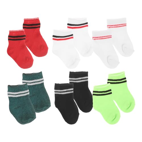 BESTonZON 6 Puppensocken Puppenkleidung Puppenmode Puppen Puppenkollektion Puppenfotografie Spielzeugsocken Puppen-Foto-Requisiten Mini-Socken Puppe kostüm Stoff BESTonZON 6 Puppensocken Puppenkleidung Puppenmode Puppen Puppenkollektion Puppenfotografie Spielzeugsocken Puppen-Foto-Requisiten Mini-Socken Puppe kostüm Stoff von BESTonZON