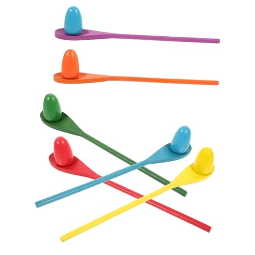 BESTonZON 6 Sätze Holz Eier Balancespiel Teiliges Bunte Balance Spielzeuge für Gleichgewichtstraining Pädagogisches Lernspielzeug Robust und Sicher Geeignet für Kinderhand und Sensorische BESTonZON 6 Sätze Holz Eier Balancespiel Teiliges Bunte Balance Spielzeuge für Gleichgewichtstraining Pädagogisches Lernspielzeug Robust und Sicher Geeignet für Kinderhand und Sensorische von BESTonZON