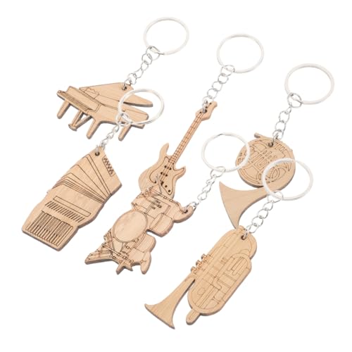 BESTonZON 6 Stk Schlüsselanhänger für Musikinstrumente Zubehör Langhantel Retro-Schlüsselanhänger Kreative Schlüsselanhänger Geschenkideen für Musiker Handtaschen-Anhänger-Charms Metall BESTonZON 6 Stk Schlüsselanhänger für Musikinstrumente Zubehör Langhantel Retro-Schlüsselanhänger Kreative Schlüsselanhänger Geschenkideen für Musiker Handtaschen-Anhänger-Charms Metall von BESTonZON
