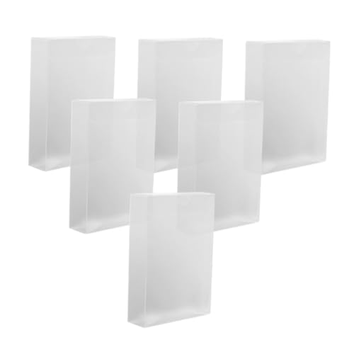 BESTonZON 6er-Pack Pokerkartenboxen – Box Mit Transparenten Aufbewahrungshüllen Für Spielkarten Karten-Organizer Für Gaming BESTonZON 6er-Pack Pokerkartenboxen – Box Mit Transparenten Aufbewahrungshüllen Für Spielkarten Karten-Organizer Für Gaming von BESTonZON