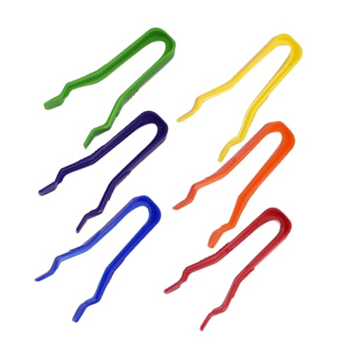 BESTonZON 6 Stück Bunte Kunststoffpinzetten Vergrößerungs Sicherungsperlen Kits Zappel Augenbrauenpinzetten Teilepinzetten Haustierbrett Sensorische Füllstoffe Für Behälter Löten BESTonZON 6 Stück Bunte Kunststoffpinzetten Vergrößerungs Sicherungsperlen Kits Zappel Augenbrauenpinzetten Teilepinzetten Haustierbrett Sensorische Füllstoffe Für Behälter Löten von BESTonZON