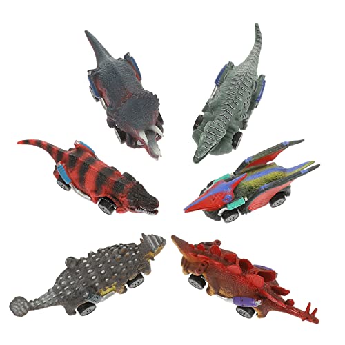 BESTonZON Dinosaurier-Auto-Spielzeug Für Kinder Zum Zurückziehen Go-car Dinosaurier-Geburtstagsparty-zubehör Jungen- Und Mädchen-Spielzeug BESTonZON Dinosaurier-Auto-Spielzeug Für Kinder Zum Zurückziehen Go-car Dinosaurier-Geburtstagsparty-zubehör Jungen- Und Mädchen-Spielzeug von BESTonZON