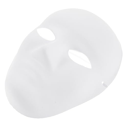 BESTonZON 6 Stück Diy Masken zum Bemalen Weiße Masquerade Masken aus Papier für Kunst und Bastelarbeiten für Karneval und Halloween von BESTonZON