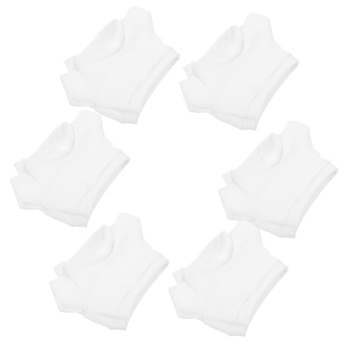 BESTonZON 6-teiliger Ersatz Für Stoffbärpuppen Puppenkleidungsset Aus Weichem Stoff Leicht Zu Tragen Für Dekorative Puppen von BESTonZON