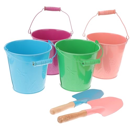 BESTonZON 6 Stück Garteneimer Aus Blech Eimer Outdoor Kinderspielzeug Mini Sandeimer Sandspieleimer Kindersandeimer Wassereimer Kindersandeimer Eisen BESTonZON 6 Stück Garteneimer Aus Blech Eimer Outdoor Kinderspielzeug Mini Sandeimer Sandspieleimer Kindersandeimer Wassereimer Kindersandeimer Eisen von BESTonZON