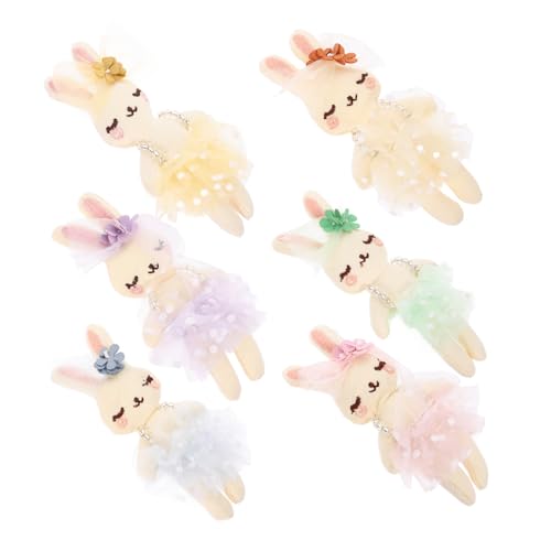 BESTonZON 6 Stück Gefüllte Kaninchenpuppe Aus Baumwolle Einhornkostüm Häschen Tiere Bär Süßes Schweinchen Spielzeugfigur Plüsch Cartoon DIY Kopfschmuck Zubehör BESTonZON 6 Stück Gefüllte Kaninchenpuppe Aus Baumwolle Einhornkostüm Häschen Tiere Bär Süßes Schweinchen Spielzeugfigur Plüsch Cartoon DIY Kopfschmuck Zubehör von BESTonZON