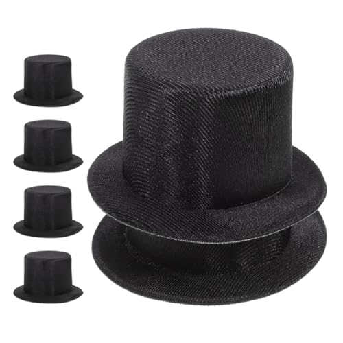 BESTonZON 6 Stück Kleine Bastelhüte für Kreative Diy Projekte Niedliche Hüte für Schneemann Dekoration Puppenzubehör und Festliche Anlässe BESTonZON 6 Stück Kleine Bastelhüte für Kreative Diy Projekte Niedliche Hüte für Schneemann Dekoration Puppenzubehör und Festliche Anlässe von BESTonZON