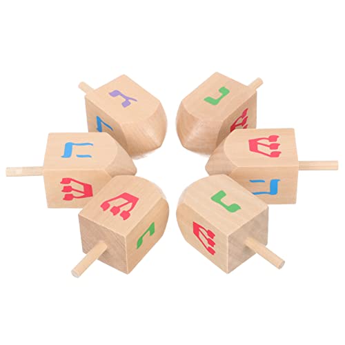 BESTonZON 6 Stück Kreisel Kleinkind Tops für für weinachtsgeschte Kreativspielzeug spielzeuge gyro Top- Interessantes Kinderspielzeug hölzern BESTonZON 6 Stück Kreisel Kleinkind Tops für für weinachtsgeschte Kreativspielzeug spielzeuge gyro Top- Interessantes Kinderspielzeug hölzern von BESTonZON