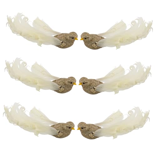 BESTonZON 6 Stück Kunstvogel Kunstvogel Lebensechte Vogelmodelle Vogelstatue Vogeldekorationen Vögel Zum Basteln Gefälschte Vögel Mit Clips Kleine Vögel Basteln Vogelornamente BESTonZON 6 Stück Kunstvogel Kunstvogel Lebensechte Vogelmodelle Vogelstatue Vogeldekorationen Vögel Zum Basteln Gefälschte Vögel Mit Clips Kleine Vögel Basteln Vogelornamente von BESTonZON