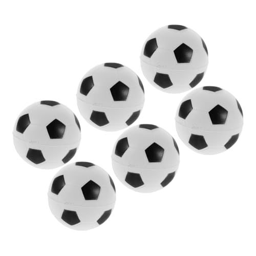 BESTonZON 6 Stück Mini Fußball Squeeze Bälle Stressabbau Tragbare Entspannungsspielzeuge für Erwachsene als Partygeschenk für Unterwegs BESTonZON 6 Stück Mini Fußball Squeeze Bälle Stressabbau Tragbare Entspannungsspielzeuge für Erwachsene als Partygeschenk für Unterwegs von BESTonZON