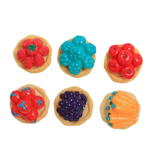 BESTonZON 6 Stück Mini Obstkorb Dekoration Realistische Früchte und Gemüse Figuren für Puppenhaus Detailreiche Resin Handwerkskunst Vielseitig Einsetzbar als Miniatur Hausdeko BESTonZON 6 Stück Mini Obstkorb Dekoration Realistische Früchte und Gemüse Figuren für Puppenhaus Detailreiche Resin Handwerkskunst Vielseitig Einsetzbar als Miniatur Hausdeko von BESTonZON