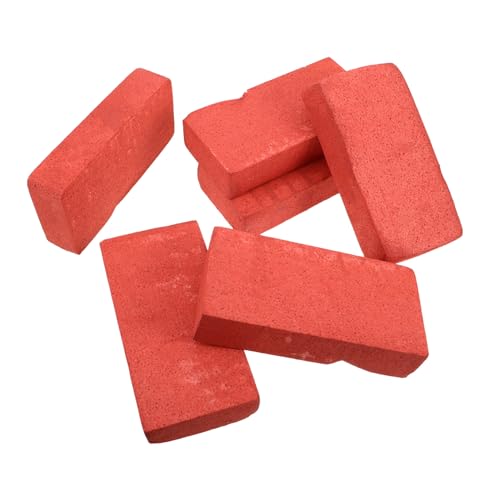 BESTonZON 6 Stück Movie Requisite Ziegel Zauberzubehör Softplay-blöcke Spielsteine Roter Ziegelstein Konstruktionsspielzeug Comedy-bühnenrequisite Filmrequisiten Realistisch Hellbraun Schaum BESTonZON 6 Stück Movie Requisite Ziegel Zauberzubehör Softplay-blöcke Spielsteine Roter Ziegelstein Konstruktionsspielzeug Comedy-bühnenrequisite Filmrequisiten Realistisch Hellbraun Schaum von BESTonZON