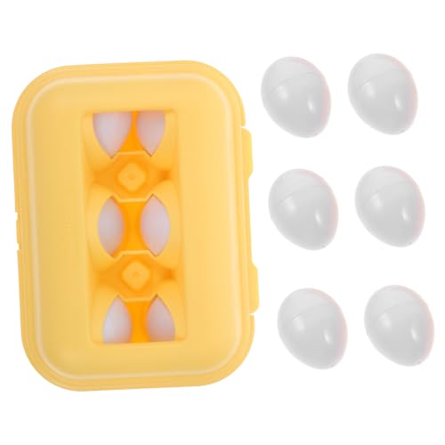 BESTonZON 6 Stück Passende Eier für die Früherziehung Kleinkind entwicklung spielzeuge spielsachen Lernspielzeug für Kleinkinder Ostereier Plastik von BESTonZON
