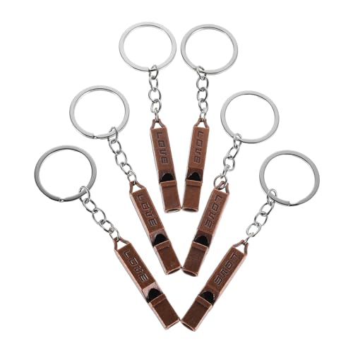 BESTonZON 6 Stück Pfeife Aus Messing Kinderpfeife Geräusch Machende Pfeifen Sicherheitspfeifen Notfallpfeifen Schiedsrichter Pfeifen Überlebenspfeife Partykrachmacher Kupfer Dark Brown BESTonZON 6 Stück Pfeife Aus Messing Kinderpfeife Geräusch Machende Pfeifen Sicherheitspfeifen Notfallpfeifen Schiedsrichter Pfeifen Überlebenspfeife Partykrachmacher Kupfer Dark Brown von BESTonZON