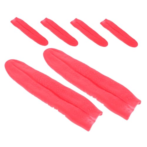 BESTonZON 6 Stück Realistische Falsche Rote Zungen Halloween Horror Requisiten Langlebig Wiederverwendbar Inspiriert von Traditioneller -Impression für Kostüm Gruselpartys BESTonZON 6 Stück Realistische Falsche Rote Zungen Halloween Horror Requisiten Langlebig Wiederverwendbar Inspiriert von Traditioneller -Impression für Kostüm Gruselpartys von BESTonZON