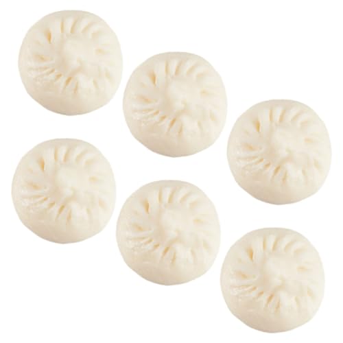 BESTonZON 6 Stück Simulierte Brötchen lebensechtes Dampfbrötchen künstliches Lebensmittelmodell Küchenrequisiten Chinese Food Cafe intencion Lustig Küchenspielzeug Künstliches Essen PVC Weiß BESTonZON 6 Stück Simulierte Brötchen lebensechtes Dampfbrötchen künstliches Lebensmittelmodell Küchenrequisiten Chinese Food Cafe intencion Lustig Küchenspielzeug Künstliches Essen PVC Weiß von BESTonZON