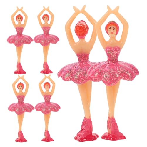 BESTonZON 6 Stück Spieluhr-Puppe Ballerina-skulptur Balletttänzer -Statue Balletttänzerfiguren Ballerina-mädchenfiguren Tanzende Ballerina-mädchenfigur Tänzerpuppe Ballettpuppe Plastik Rosa BESTonZON 6 Stück Spieluhr-Puppe Ballerina-skulptur Balletttänzer -Statue Balletttänzerfiguren Ballerina-mädchenfiguren Tanzende Ballerina-mädchenfigur Tänzerpuppe Ballettpuppe Plastik Rosa von BESTonZON