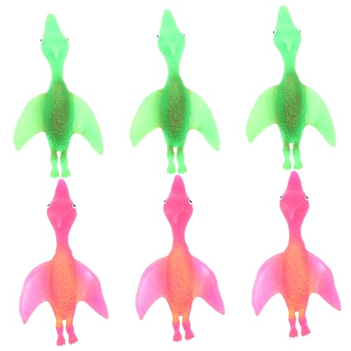 BESTonZON 6 Stück Stretchbare Dinosaurier Spielzeuge Fingerkatapult für Geschenkidee für Geburtstagsfeiern und Feiern Stressabbauend und Lustig für Jungen und Mädchen BESTonZON 6 Stück Stretchbare Dinosaurier Spielzeuge Fingerkatapult für Geschenkidee für Geburtstagsfeiern und Feiern Stressabbauend und Lustig für Jungen und Mädchen von BESTonZON