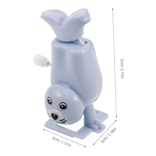 BESTonZON 6 Stück Teiliges Aufziehbares Seehund Robustem Material Batteriefrei Umweltfreundlich Detailreiches Cartoon Design Langlebig für Sammler Montessori aufziehspielzeug BESTonZON 6 Stück Teiliges Aufziehbares Seehund Robustem Material Batteriefrei Umweltfreundlich Detailreiches Cartoon Design Langlebig für Sammler Montessori aufziehspielzeug von BESTonZON