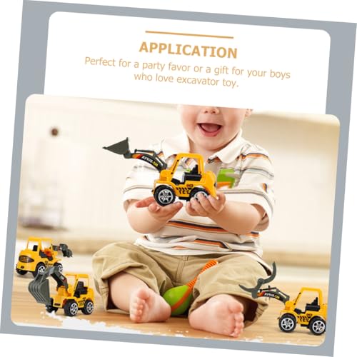 BESTonZON 6 Stück Teiliges Bagger spielzeugset für Bunte Fahrzeuge Fördert Hand Augen koordination und Kreativität Geeignet für Kleine Hände Geschenk für Jungen und Mädchen BESTonZON 6 Stück Teiliges Bagger spielzeugset für Bunte Fahrzeuge Fördert Hand Augen koordination und Kreativität Geeignet für Kleine Hände Geschenk für Jungen und Mädchen von BESTonZON